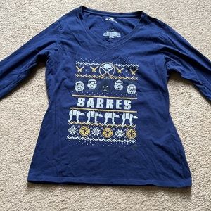 Fanatics Sabres Star Wars Long Sleeve Shirt